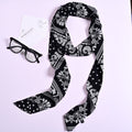 Retro Leopard Print Silk Scarf 6W6NSI218