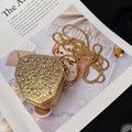 Glitter Rhinestone Acrylic Mini Apple Crossbody Bag 6W10BBG1736