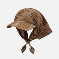 Retro Cashew Printed Beaded Strap Bandana Caps MK2COW6W6HAT204
