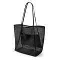 Trendy Hollow Out Mesh Beach Shoulder Bag 8BW6BOB81L