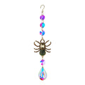 Halloween Jeweled Spider Crystal Suncatcher 6H7HLS140