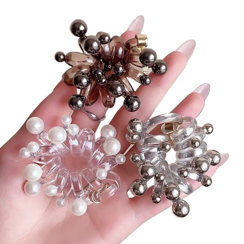 Pearl Bead Hair Tie - DippedShop Wholesale - #0819