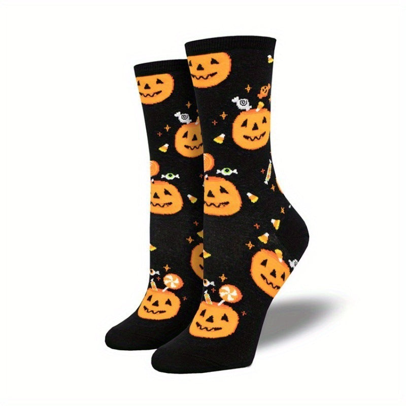 Creative Halloween Novelty Crew Socks 6W8FSO588