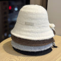 Fuzzy Knit Bucket Hat - DippedShop Wholesale - #3683
