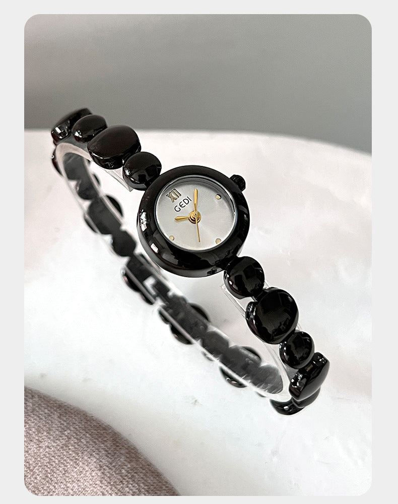 Luxury Gold-Tone Round Quartz Bracelet Watch MK2SSAS6W6JWA15