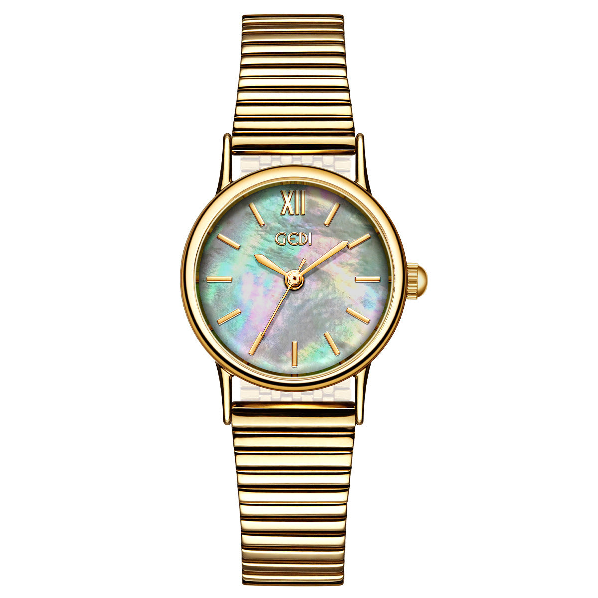 Iridescent Mother-of-Pearl Dial Quartz Watch MK2SSAS6W6JWA05