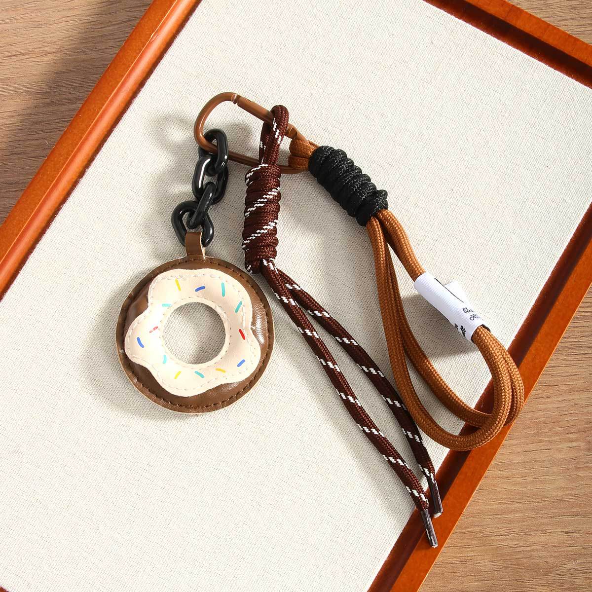 Leather Braided Bag Charm - DippedShop Wholesale - #6531
