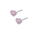 Heart Mini Stud Earrings - DippedShop Wholesale - #3523