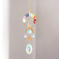 Colorful Crystal Tree of Life Wind Chime 6H7HLS186
