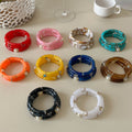 Vintage Bead Bamboo Tube Elast - DippedShop Wholesale - #1651
