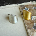 Wide Irregular Open Ring - DippedShop Wholesale - #5539