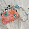 Glitter Flower Coin Purse - DippedShop Wholesale - #3779