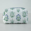 Vinatge Floral Print Large Capacity Cosmetic Bag 6S10BOB1041
