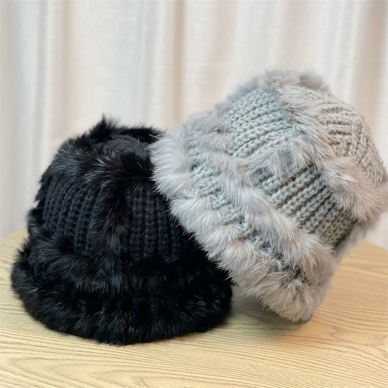 Knit Bucket Hat - DippedShop Wholesale - #1075
