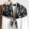 Vintage Paisley Print Versatile Neckchief Scarf MK2BW6W6NSI15