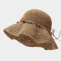 Boho Straw Sun Hat - DippedShop Wholesale - #0243