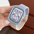 Color Block Nylon Weave Watch Band 6W6JWA141