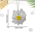 Cute Cartoon Rhinestones Horse Pendant Bag Charm 6W10BBC803