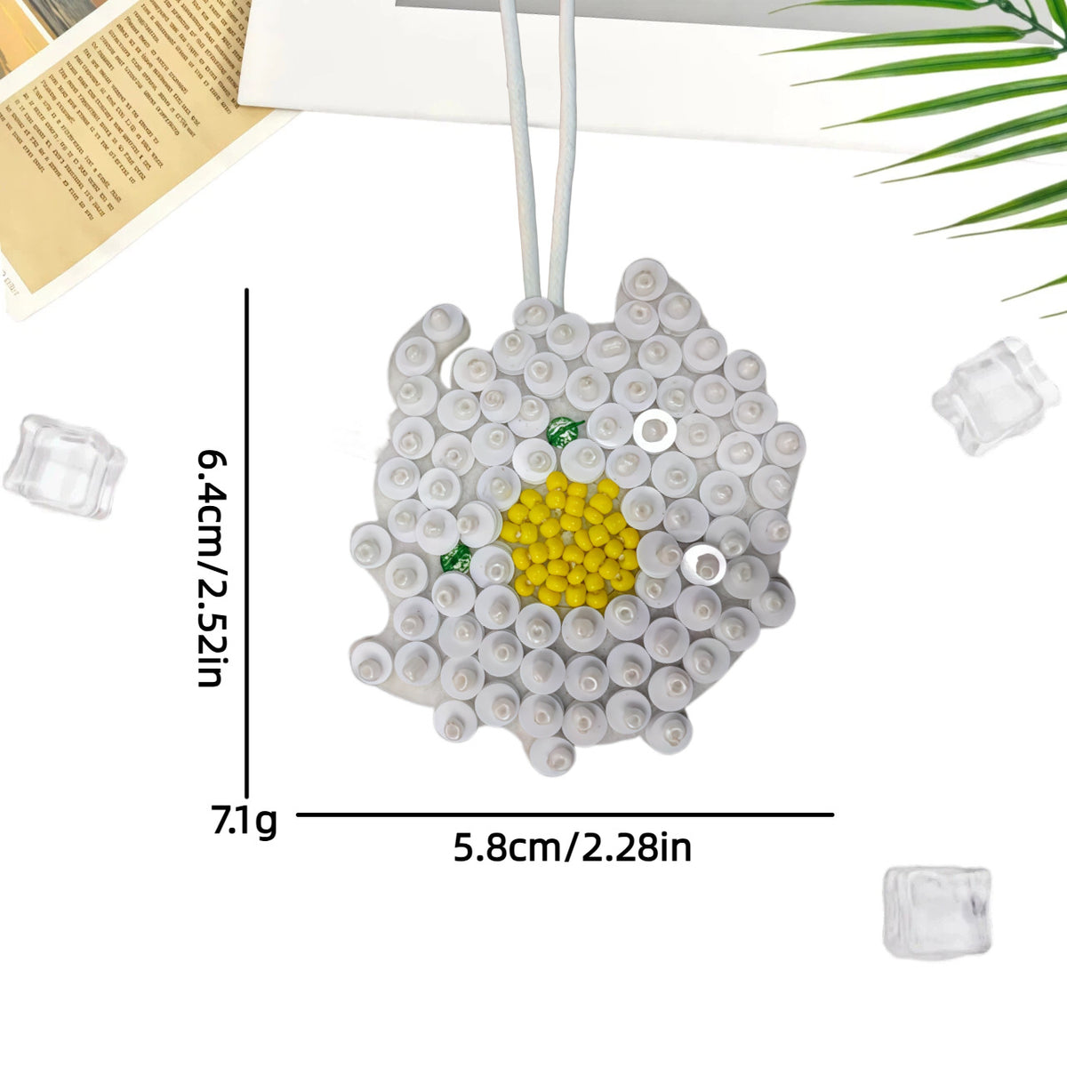 Cute Cartoon Rhinestones Horse Pendant Bag Charm 6W10BBC803