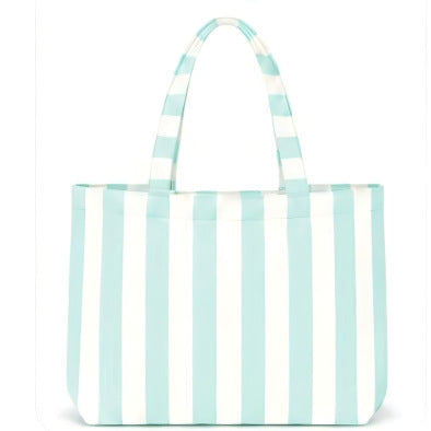 Simple Color Block Striped Shoulder Bag 6W10BBG2358