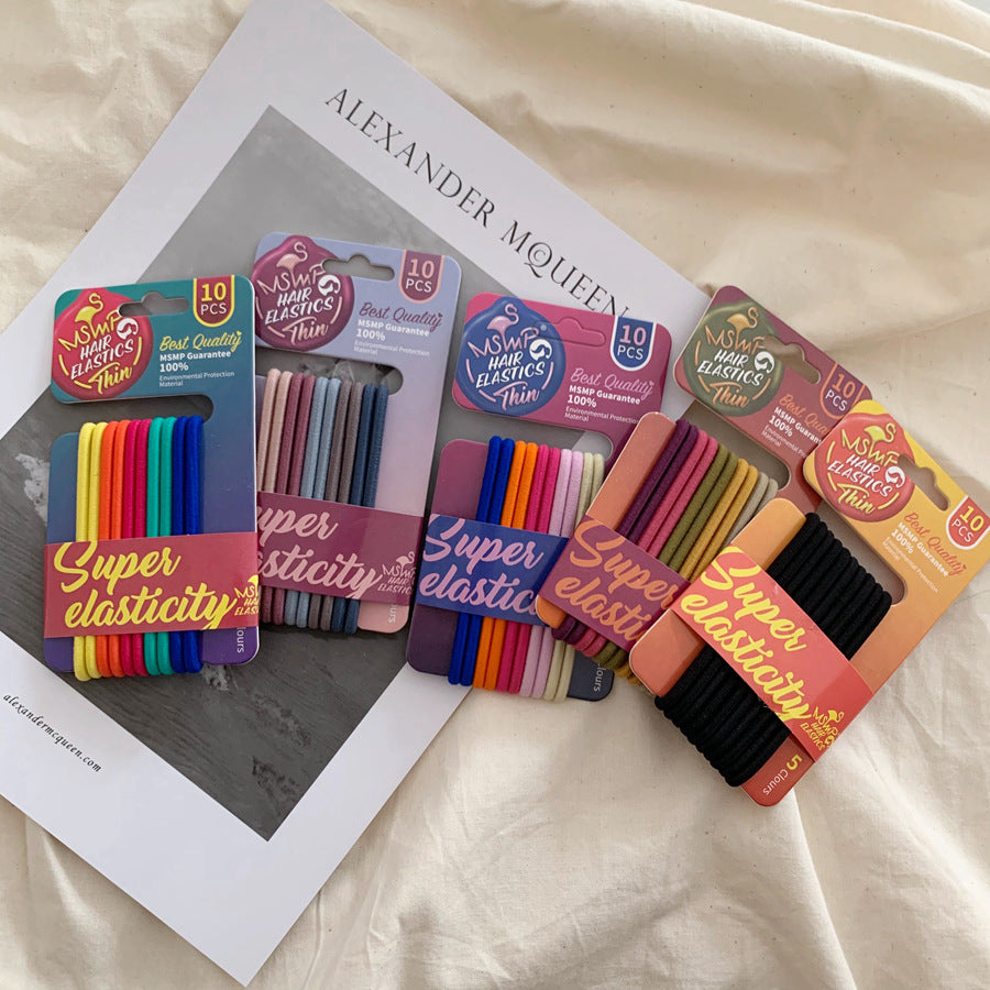 No Crease Hair Ties - DippedShop Wholesale - #2531