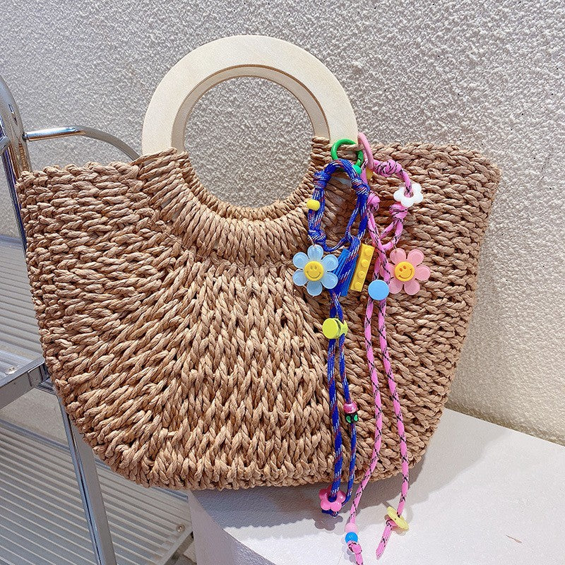 Cute Flower Braided Keychain Bag Charm DP25C771