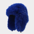Fashion Solid Color Fuzzy Faux Fur Trapper Hat 6W6HAT530
