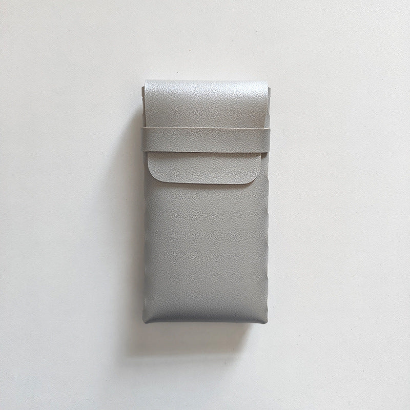Minimalistic PU Leather Sunglass Case - DippedShop Wholesale - #9555