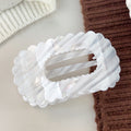 Textured Acetate Wave Edge Hair Claw Clip MK2PPM6W6HCP339