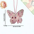 Cute Cartoon Rhinestones Horse Pendant Bag Charm 6W10BBC803