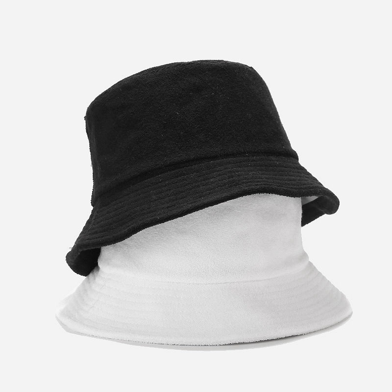 Fresh Solid Color Wide Brim Outdoor Bucket Hat MK2BW6W6HAT72