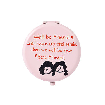 Pink Foldable Makeup Mirror - DippedShop Wholesale - #6803