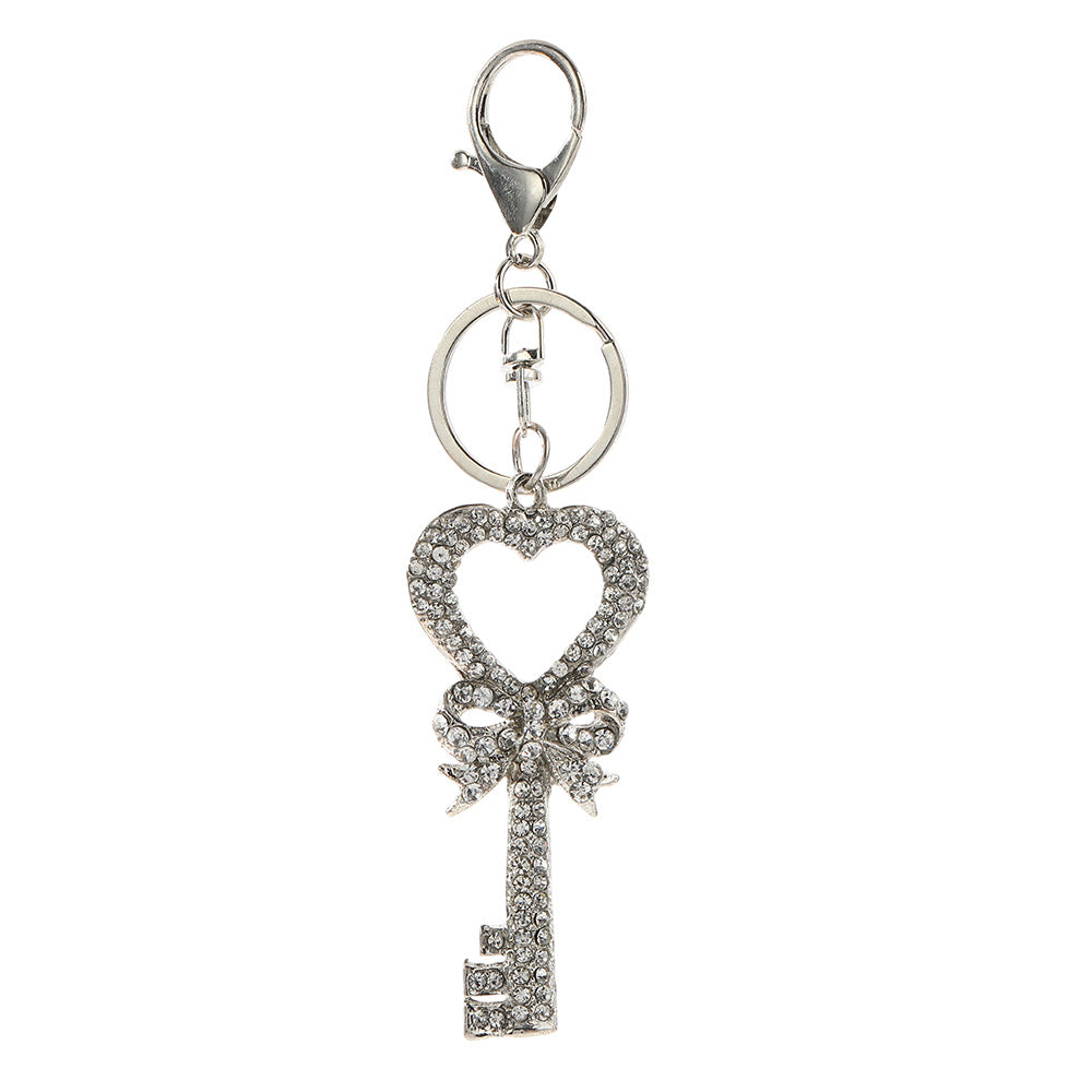 Bowknot Rhinestone Bag Charm - DippedShop Wholesale - #2435