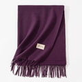 Versatile Solid Color Imitation Cashmere Scarf 6W6NSW278