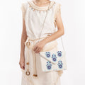 Boho Floral Beaded Handbag - DippedShop Wholesale - #7539