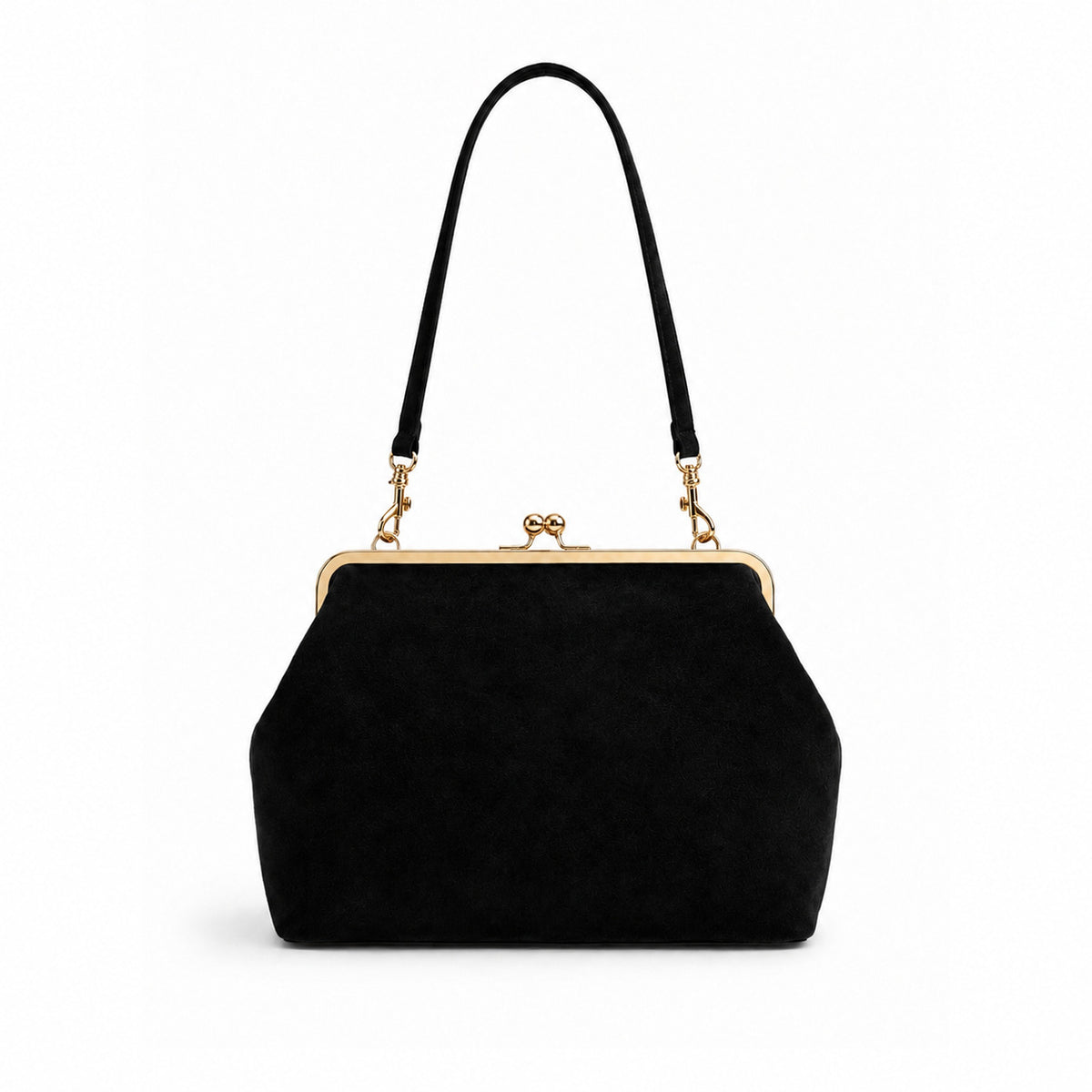 Trendy Kiss Lock Top Handle Evening Tote Bag 6W10BBG2397