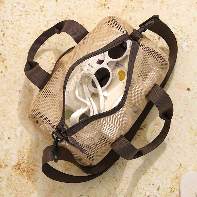 Stylish Beach Quicky Dry Mesh Crossbody bag 8BW6BOB85T