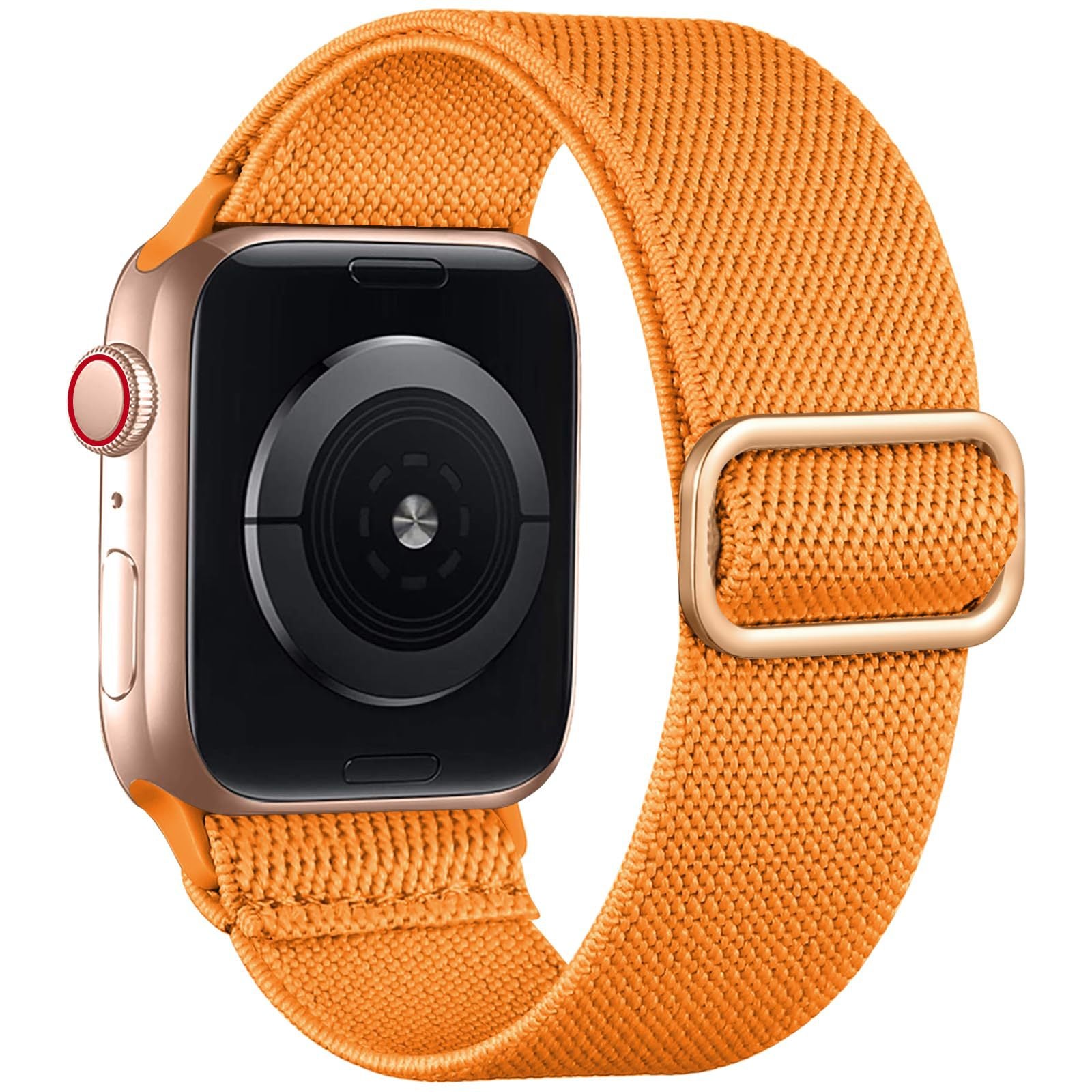 Minimalist Solid Color Nylon Weave Watch Band 6W6JWA111