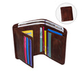Minimalist Solid Color Multi Slot Card Holder Wallet 6S10BWB86