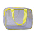 Fashion Color Block Hollow Storage Bag MK2BW6S10BOB115