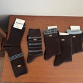 Winter Soft Color Block Slouch Crew Socks 6W8FSO543