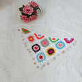 Sexy Hand-crochet Tassel Triangle Hip Cover 6W1SL17