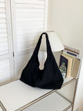 Minimalist Solid Color Suede Underarm Bag 6S10BBG1557