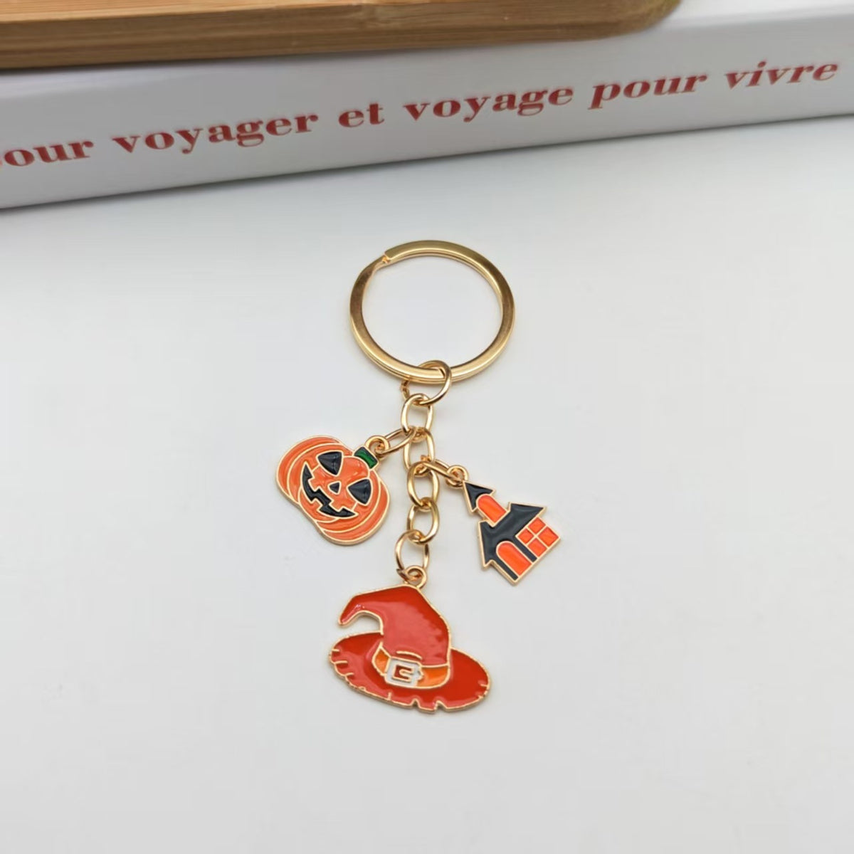 Cartoon Enamel Keychain - DippedShop Wholesale - #9907