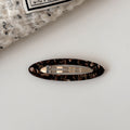 Minimalist Oval Hair Clip - DippedShop Wholesale - #8115
