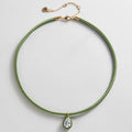 Cubic Zircon Pendant Choker - DippedShop Wholesale - #0787
