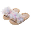 3D Floral Plush Slippers - DippedShop Wholesale - #1267