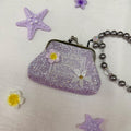 Glitter Flower Coin Purse - DippedShop Wholesale - #9315