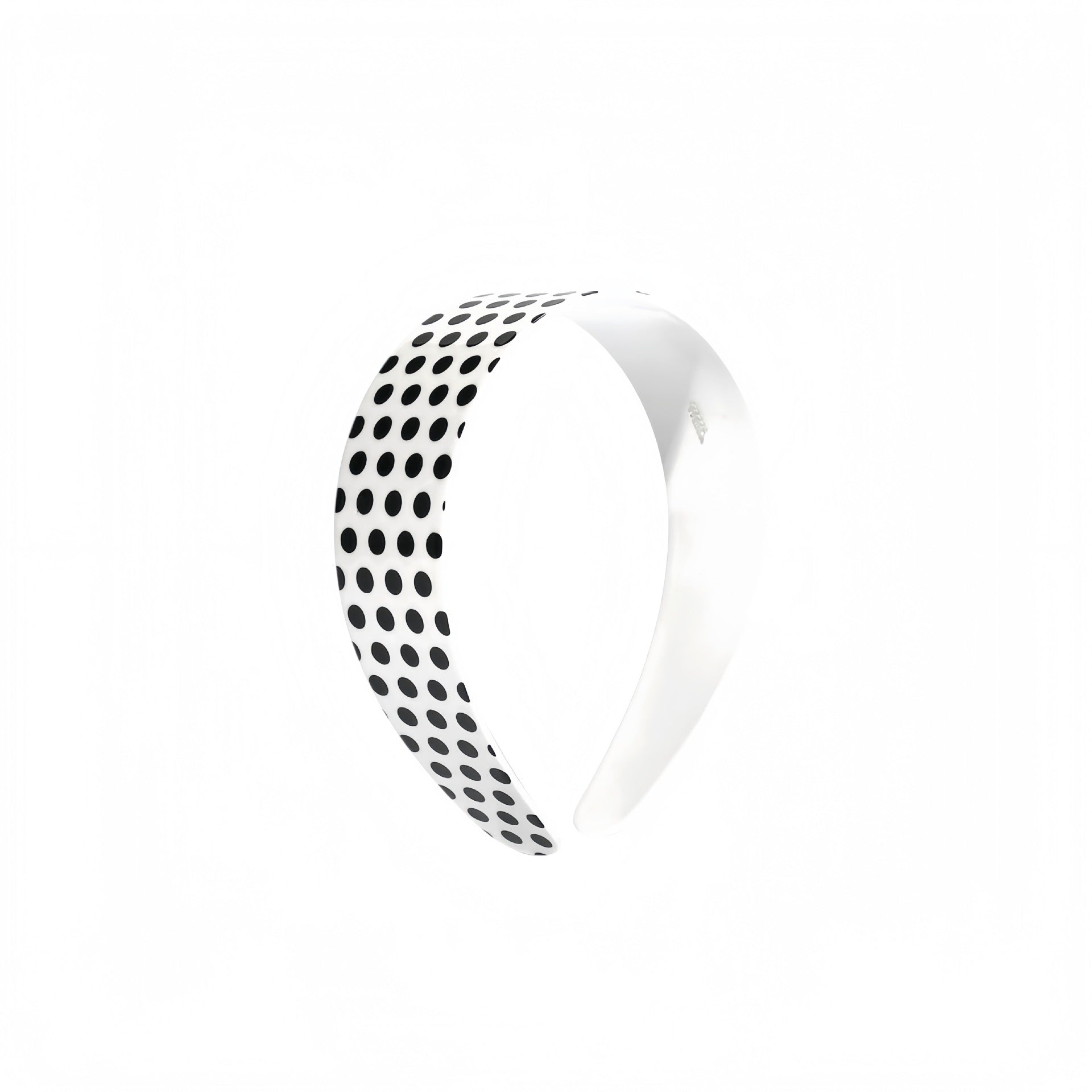 Minimalist Polka Dots Acetate Wide Headband MK2PIM6W6HBD61