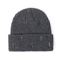 Punk Gothic Knitted Beanie Hat - DippedShop Wholesale - #5123